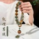 天然原生态风化菩提根圆珠大尺寸20mm手持文玩敦煌大号盘玩手串