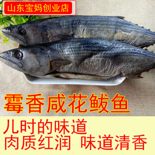 咸花鲅鱼咸马鲛鱼老咸鱼糟鱼臭鱼咸鱼鲅鱼霉咸鱼800克一条