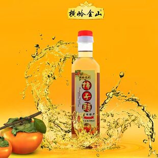 蓝田特产横岭金山柿子醋1斤装包邮款固态发酵厂家直销农家自酿醋