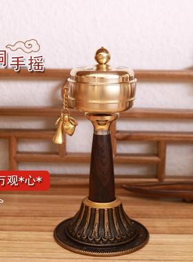 右挽狂澜语狮子缩微胶片手摇手持