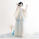 2026新款 原创汉服女新中式 马面罩裙薄透介意慎拍 夜生白露 芷蘅间