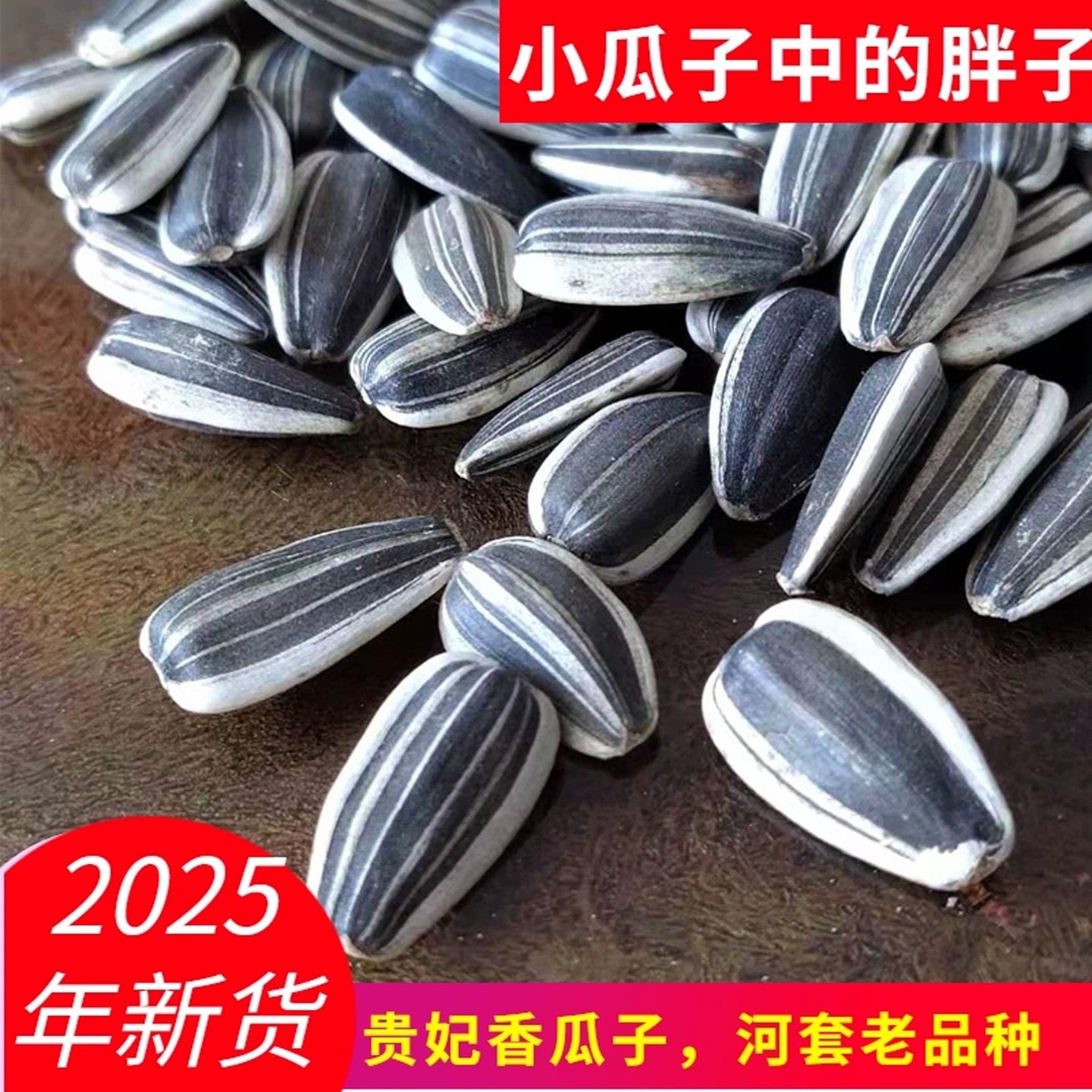当季新货美人心小颗粒葵花籽精选瓜子皮薄原味生瓜子产地批发包邮