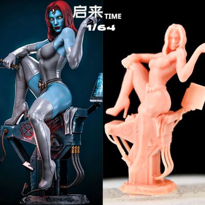 二次元潮玩漫威魔形女X战警