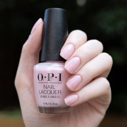 美国OPI透粉色指甲油SH1免烤裸粉