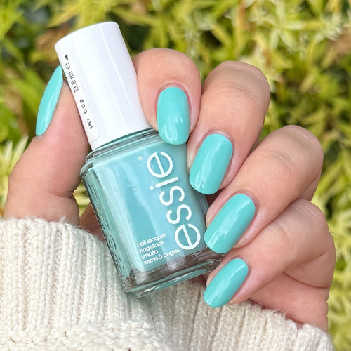 essie1844绿松石薄荷蓝指甲油