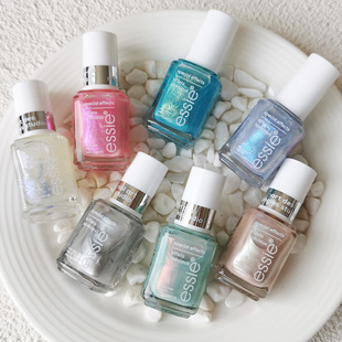 essie指甲油special effect艺术系列珍珠贝母璀璨星光银河细闪