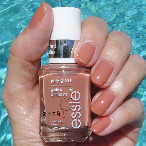 ESSIE银标蜜桃果冻免烤指甲油