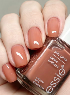 ESSIE银标蜜桃果冻免烤指甲油