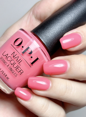 OPI指甲油2025秋冬新款Bubblegum Goth泡泡糖粉S051樱花柔粉F030