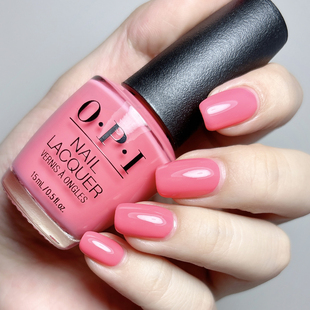 OPI指甲油2025秋冬新款 Goth泡泡糖粉S051樱花柔粉F030 Bubblegum