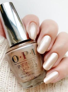 美国OPI指甲油R58 Cosmo-Not Tonight Honey香槟金浅金色细闪免烤