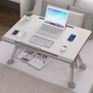 促销床上小桌子电脑桌家用学习桌飘窗书桌床上桌可升降桌调节折叠