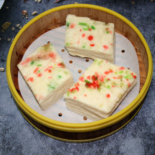 扬州东园千层油糕包子馒头早餐即食冷冻食品早点糕点特产江南特色