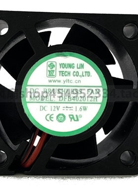 全新原装永林兴 DFB402012H 4线 散热风扇 DC12V 1.6W 4020 4CM