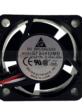 原装台达EFB0412MD-ROO 4020 12V 0.10A 华三 H3C 3600交换机风扇
