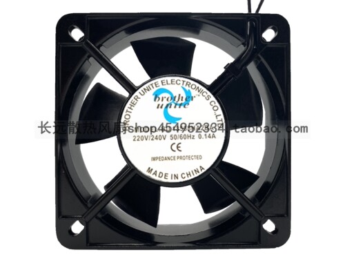 brother unite BU 13538HA2BA 220V 0.14A 机柜静音风扇 散热风机