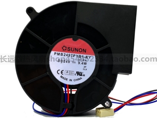 DC24V 渦輪鼓風(fēng)機(jī) PMB2497PYB1 原裝 變頻器 SUNON 9.4W