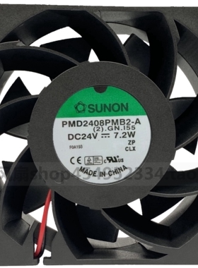 原装SUNON PMD2408PMB2-A 8CM 8038 24V 7.2W 施耐德变频器风扇