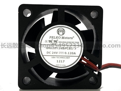 全新原装 派尔可 PELKO MOTORS C4020Y24BPCB1-7 24v 0.120A 4CM