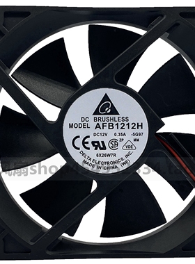 原装台达 AFB1212H 12V 0.35A 12CM 12025 机箱 电源 散热风扇