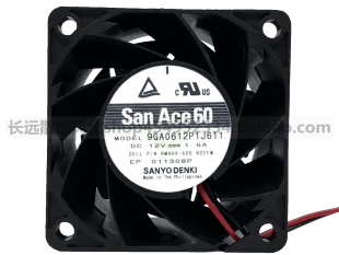 6CM A00 Sanyo 1.5A 6038 RM4HX 9GA0612P1J611 三洋12V 暴力风扇