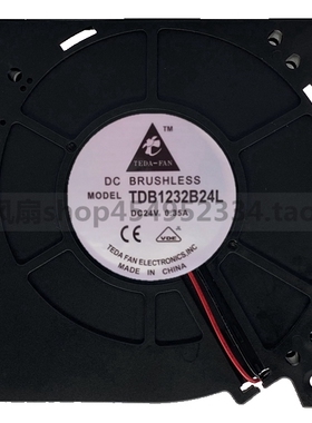 台达DELTA TDB1232B24L DC 24V 0.35A 12032涡轮 鼓风机 散热风扇