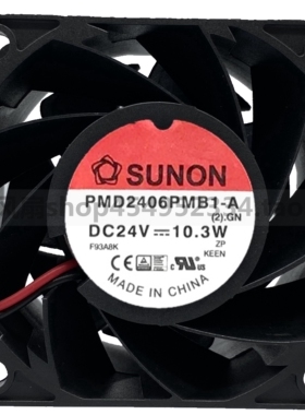 PMD2406PMB1-A(2).GN SUNON建准风机 6038 24V 6CM变频器散热风扇