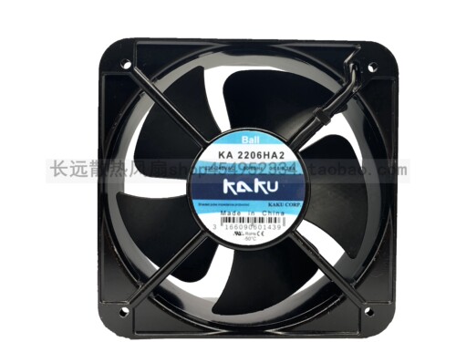 KA2206HA2 全新原装KAKU卡固 20060 220V电柜耐高温防水散热风扇