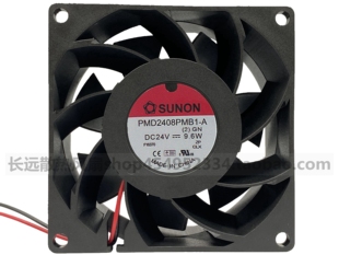 9.6W 原裝 24V .GN變頻器風(fēng)扇 8038 建準(zhǔn)PMD2408PMB1