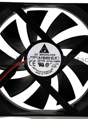 原装台达DELTA AFB0912LB DC12V 0.12A 9015 超薄 双滚珠散热风扇