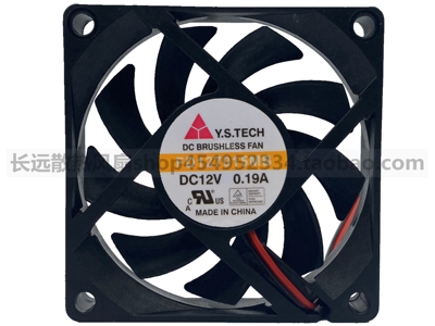 原装元山 7CM 7015 12V0.19A FD127015MB AMD电脑CPU风扇 3线测速