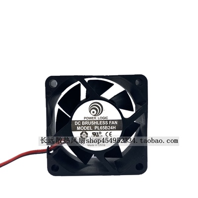 动力POWER LOGIC PL65B24H 6025 24V 0.11A 雕刻机复印机风扇