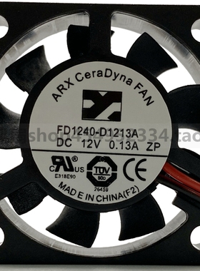全新ARX CeraDyna FAN 4010 4CM FD1240-A1213A DC12V 0.13A 风扇