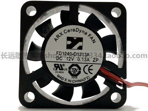 全新ARX CeraDyna FAN 4010 4CM FD1240-A1213A DC12V 0.13A 风扇