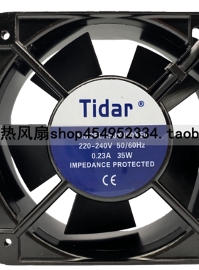 全新原装 Tidar 150X150X50 AC220V 0.23A 35W 15050机箱散热风扇
