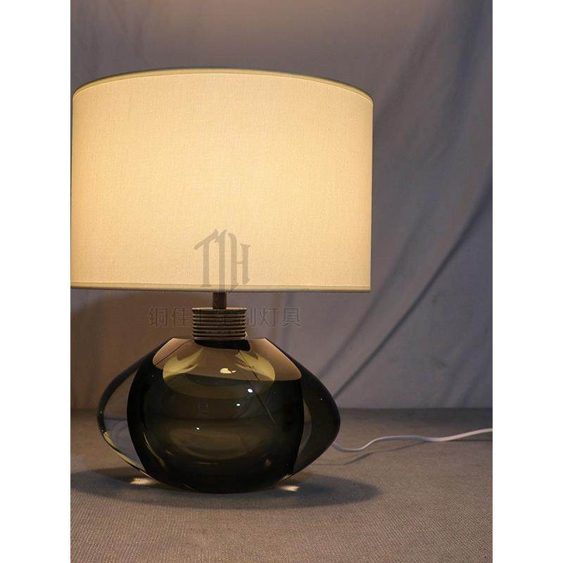 工厂直销北欧简约现代琉璃艺术台灯酒店样板房卧室床头柜客厅书房,家装灯饰光源,装饰台灯,淘宝优惠券,粉丝福利购,淘宝优惠卷