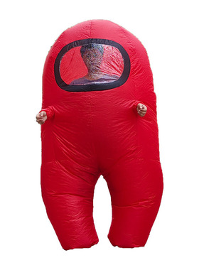 amongus服装充气人偶宇航服太空狼人杀版动漫游戏跨境角色扮演