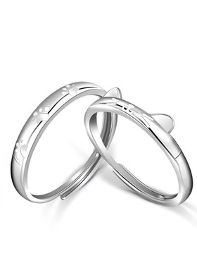 DR猫爪情侣对戒喵喵爪