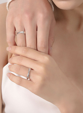 DR情侣戒指男女莫比乌斯