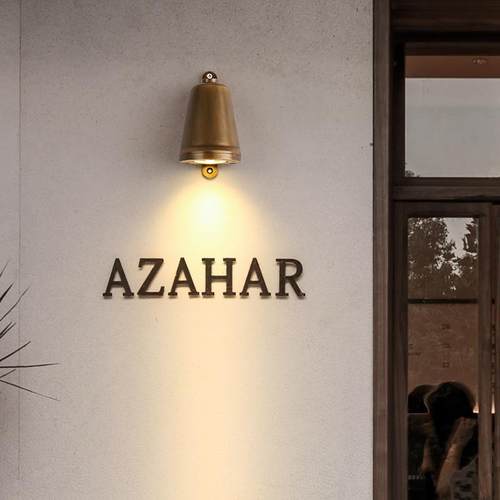 纯铝户外中古防水LED招牌壁灯