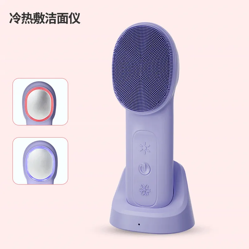 跨境电动洁面仪脸部洗脸刷硅胶美容仪器洁面刷洗脸仪清洁神器护肤