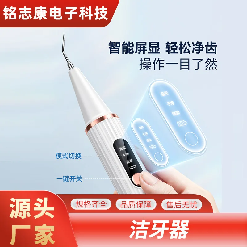 洁牙器电动洁牙仪声波除牙垢洗冲牙器牙齿美白仪护龈便携式