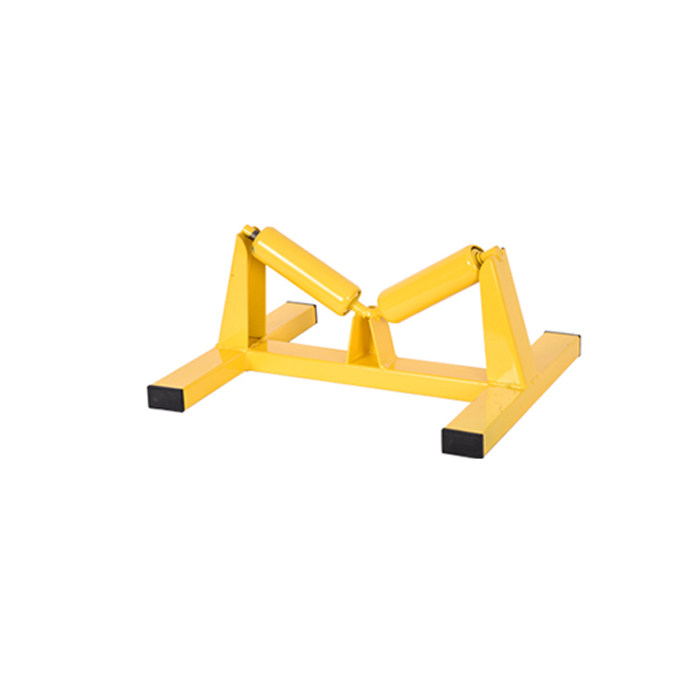 管道滚轮支架pe管轮子拖轮315滚轮支架焊接管道托管工具