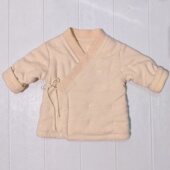 天然彩棉中式 风斜襟系带棉服男女宝宝新疆棉花保暖传统服装 棉袄