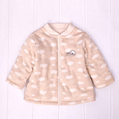 新疆长绒棉花上衣 男童女童棉衣 天然彩棉宝宝棉服婴儿冬季 棉袄