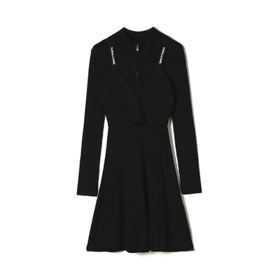 吊带外搭设计感短裙连衣裙