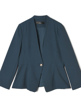 2026年春Outlets正品 高端ZO系列一粒扣小个子日常百搭长袖外套女