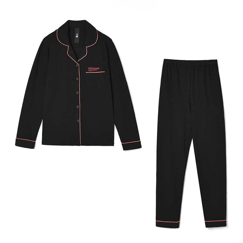 上衣+长裤睡衣两件套装