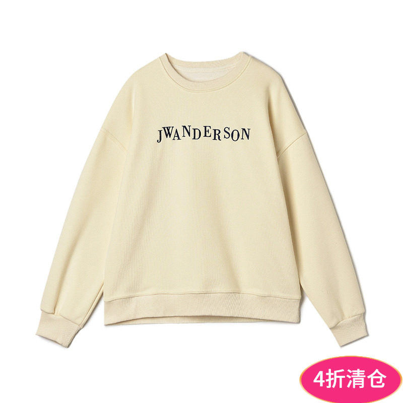 奥莱专柜正品 WY冬装2025新款 休闲运动风上衣套头长袖加绒卫衣女