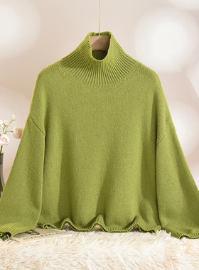 奥莱专柜品牌撤柜正品 HZ冬装2025新款 时髦感长袖羊毛软糯毛衣女